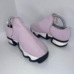 IRI New York Platform Sneakers 39 (US 8.5) Lilac Chunky Slip‑On Shoes Streetwear